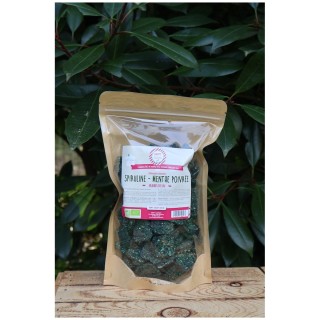 Crackers Spiruline & Menthe Poivrée