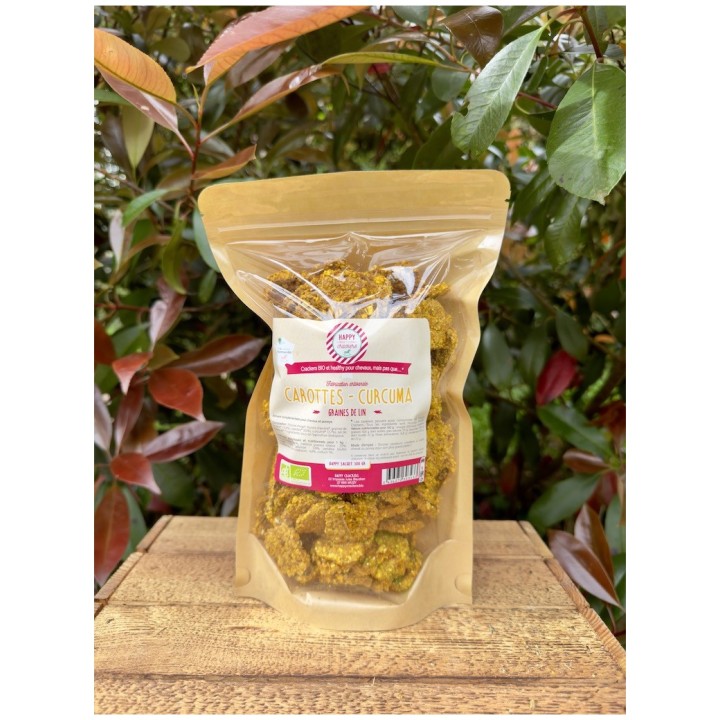 Crackers Carottes & Curcuma