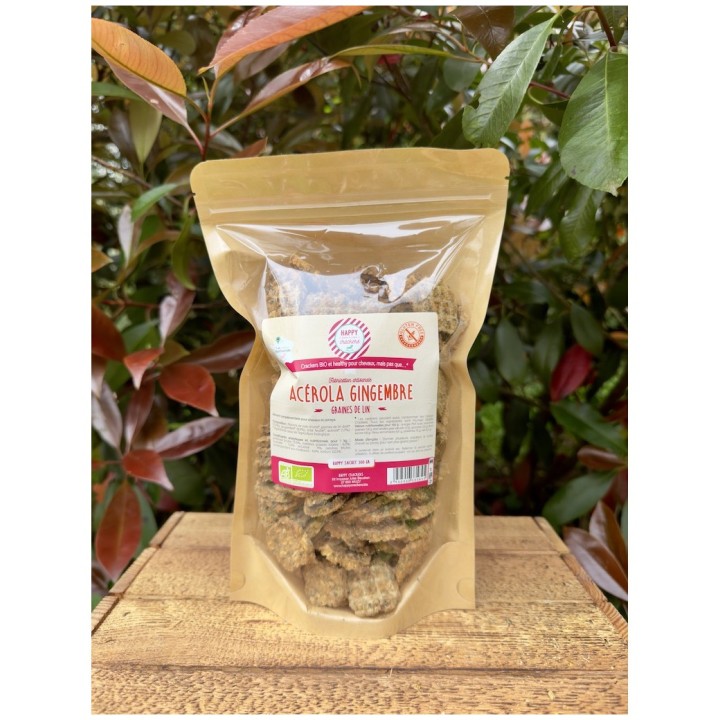 Crackers Acérola & Gingembre