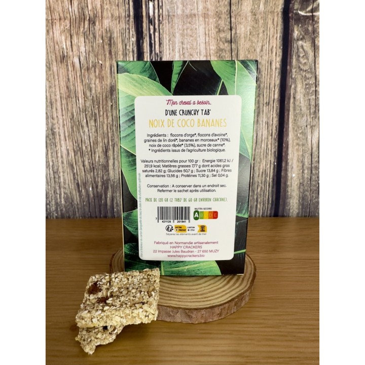 Crunchy Tab's Noix de Coco & Bananes