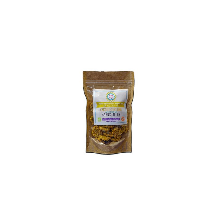 Crackers Carottes & Curcuma Chien