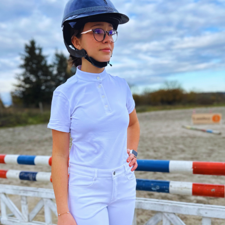 Polo de concours fille Animo Betta